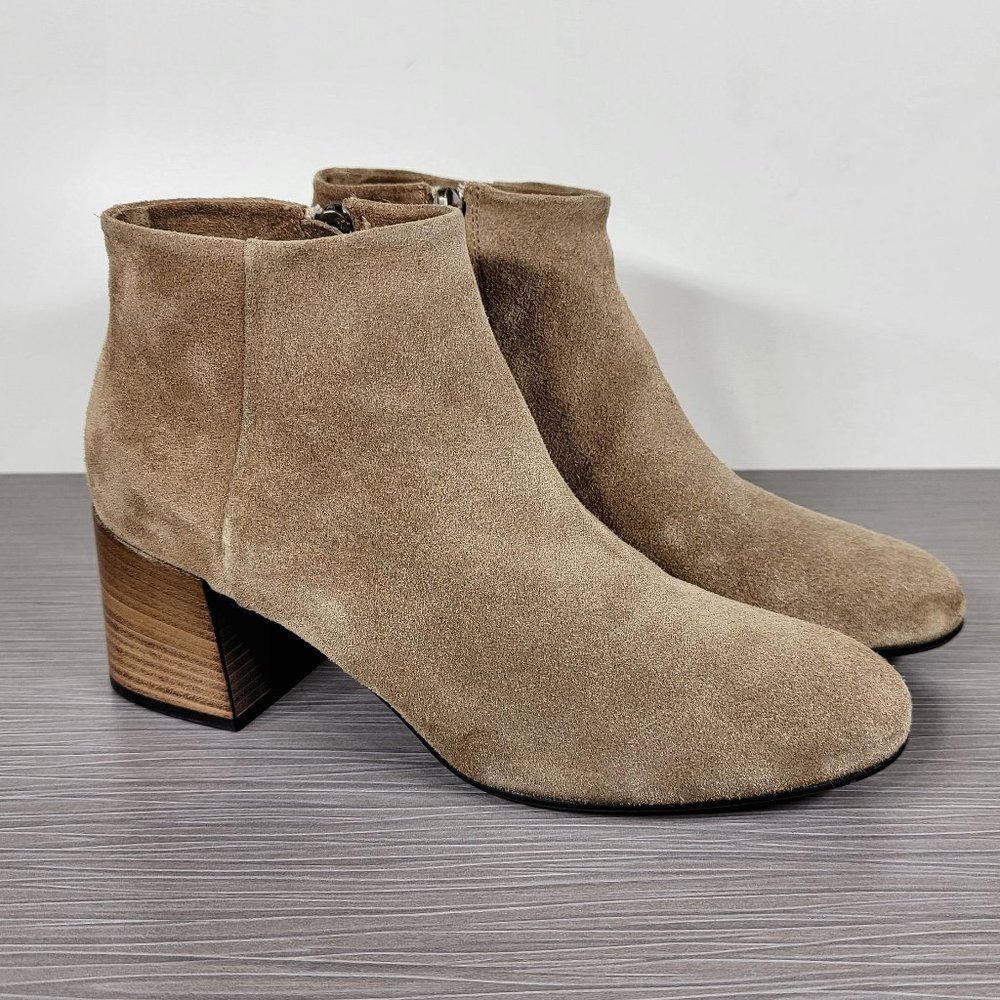 Alberto Fermani Anzio Suede Ankle Bootie Size 7.5